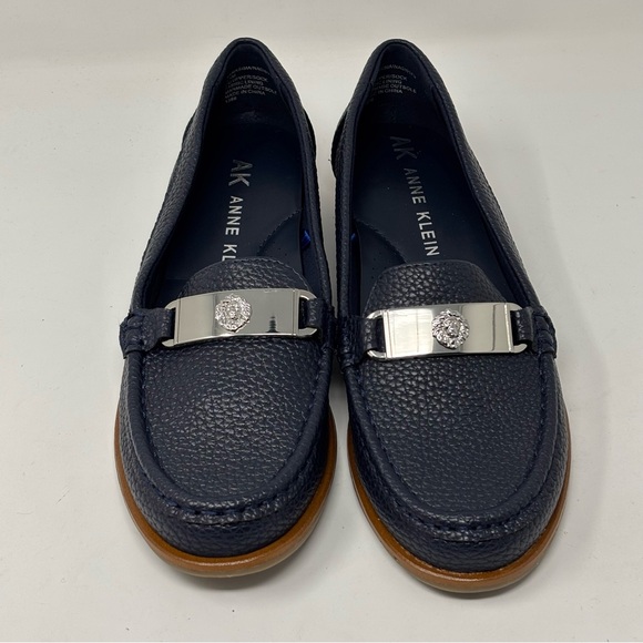 Anne Klein Flex Navy Blue Penny Loafers Size 5.5 NWOT - Picture 6 of 10
